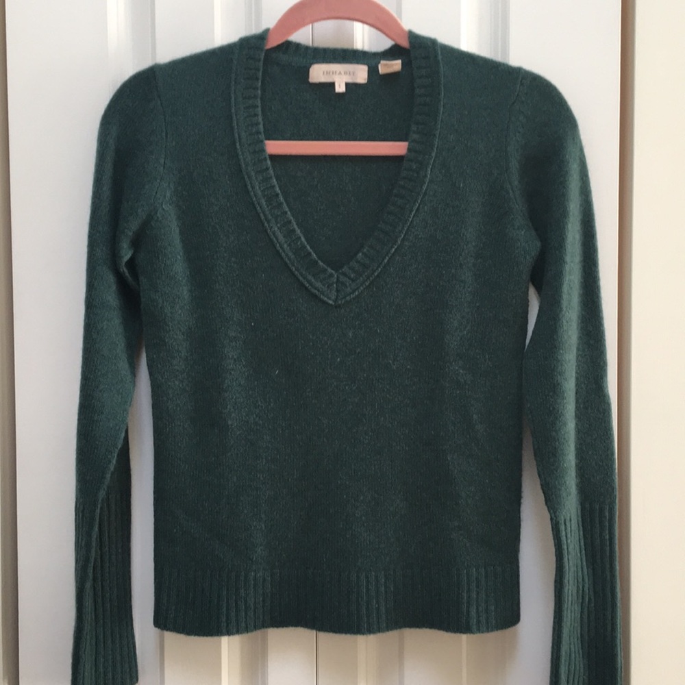 Beautiful Green Cashmere Sweater